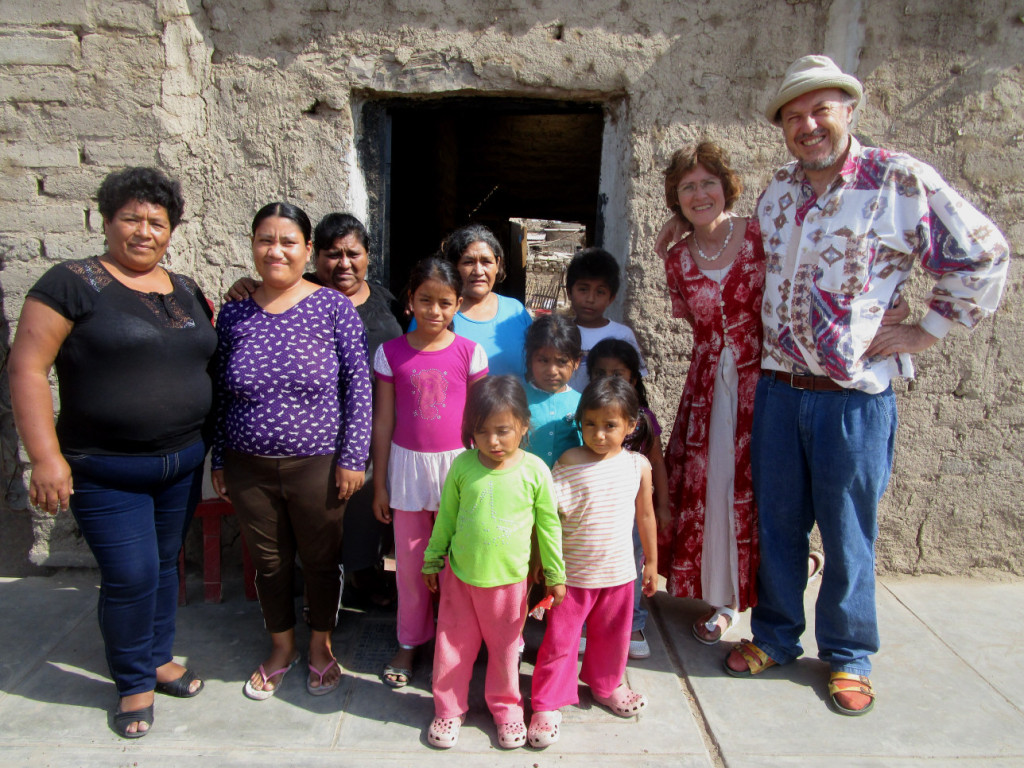 Besuch bei einer peruanischen Familie