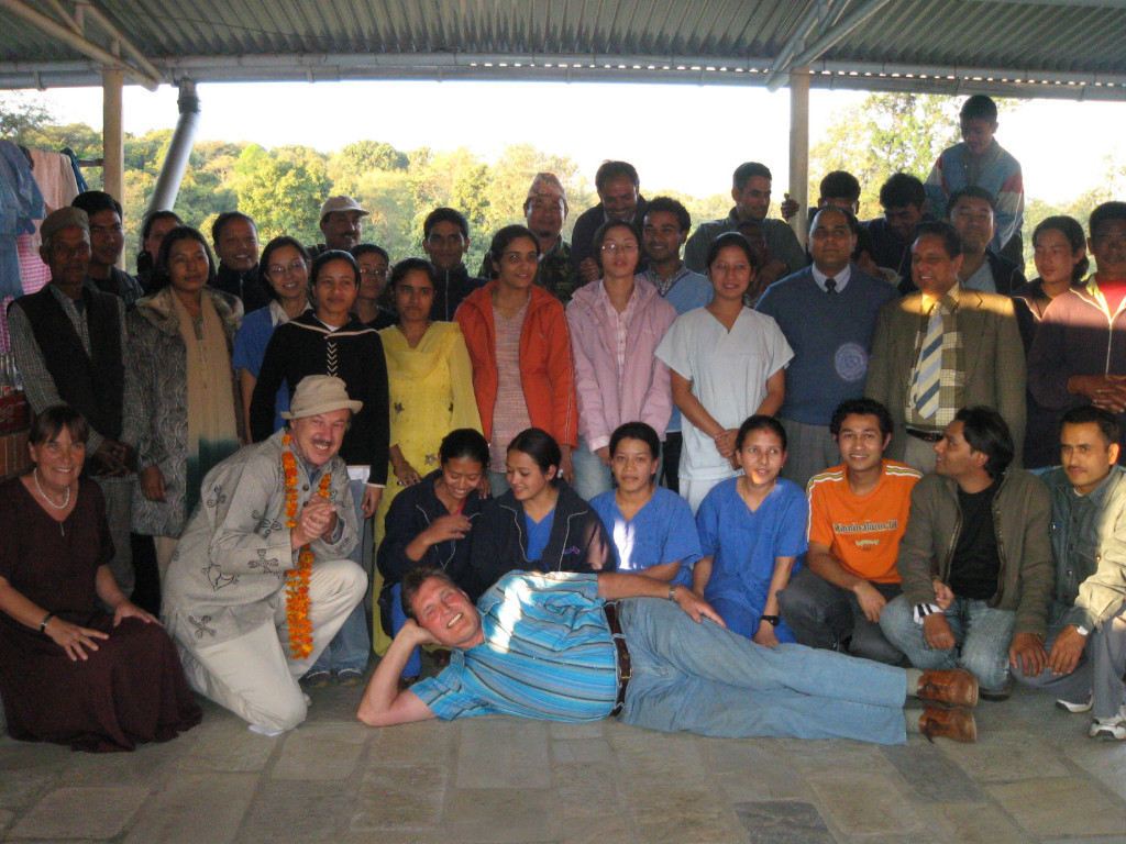 Teamfoto aus besseren Zeiten